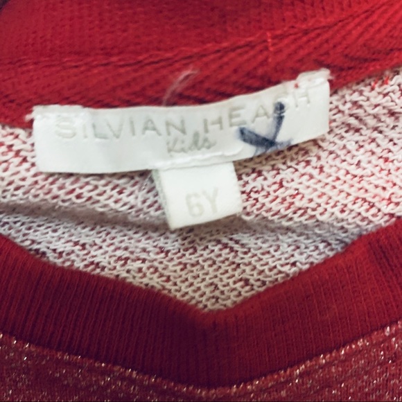 Silvia Heach red sweater with jewel and studs - Picture 2 of 4